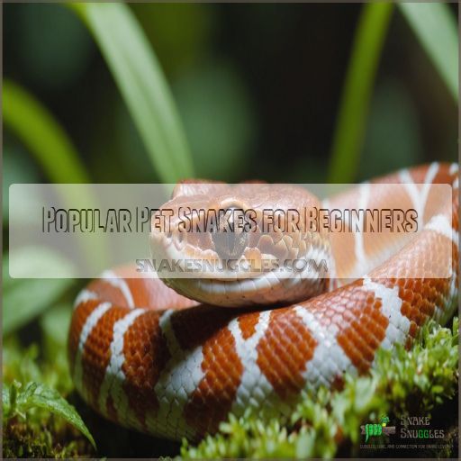 Popular Pet Snakes for Beginners