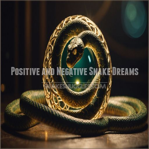 Positive and Negative Snake Dreams