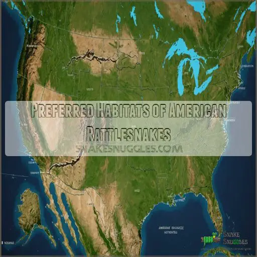 Preferred Habitats of American Rattlesnakes