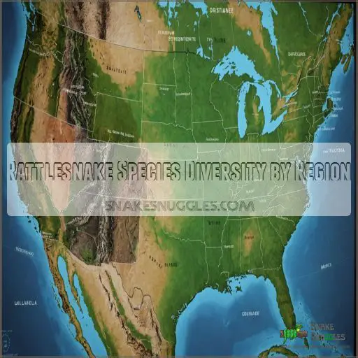 Rattlesnake Species Diversity by Region