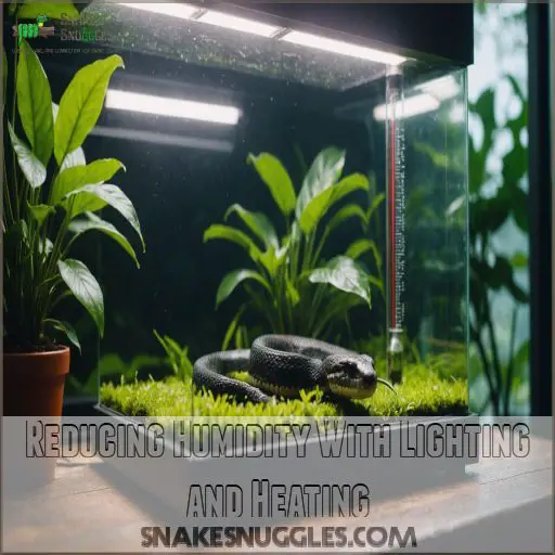 Reducing Humidity With Lighting and Heating