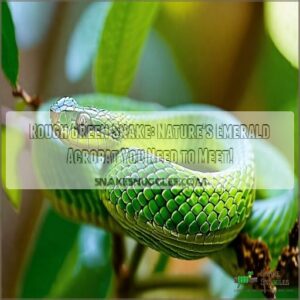 rough green snake