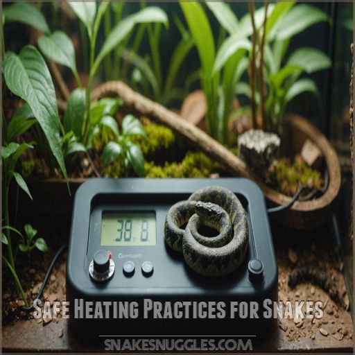 Safe Heating Practices for Snakes