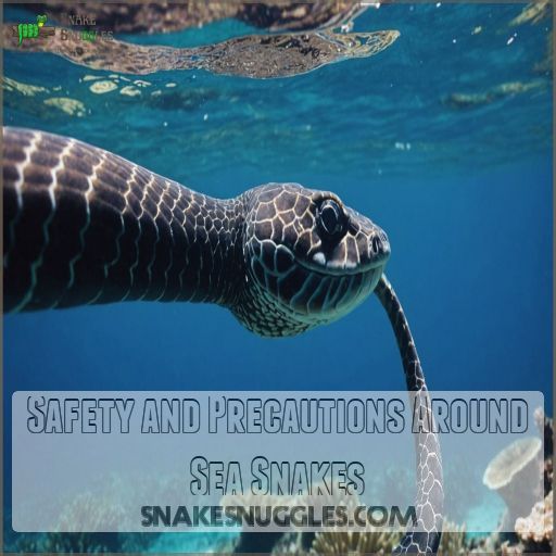 Safety and Precautions Around Sea Snakes