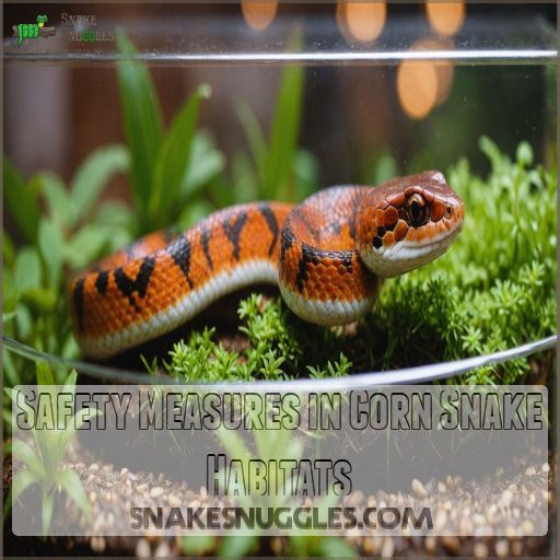 Safety Measures in Corn Snake Habitats