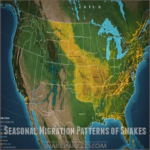 Seasonal Migration Patterns of Snakes