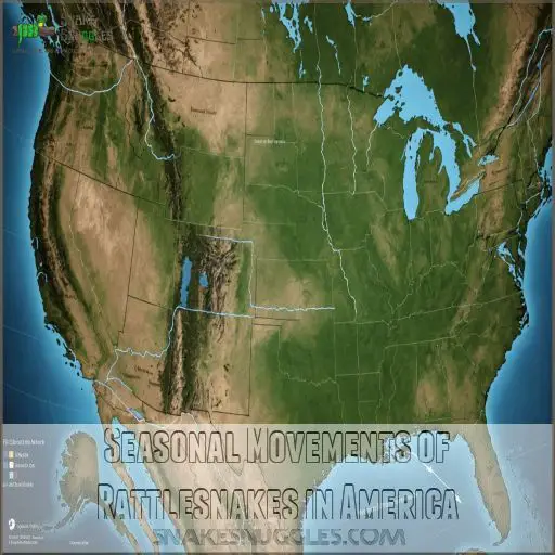 Seasonal Movements of Rattlesnakes in America