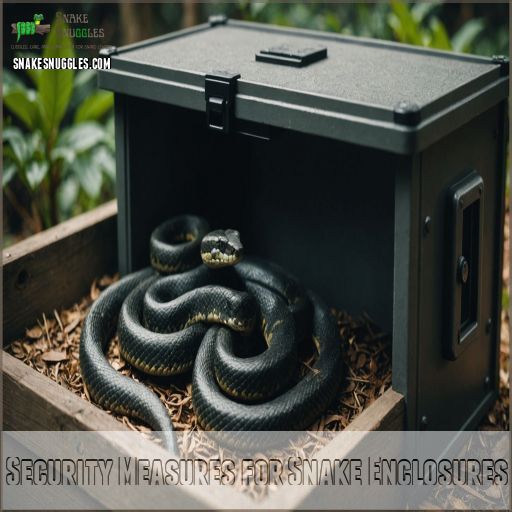 Security Measures for Snake Enclosures