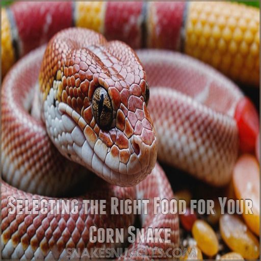 Selecting the Right Food for Your Corn Snake