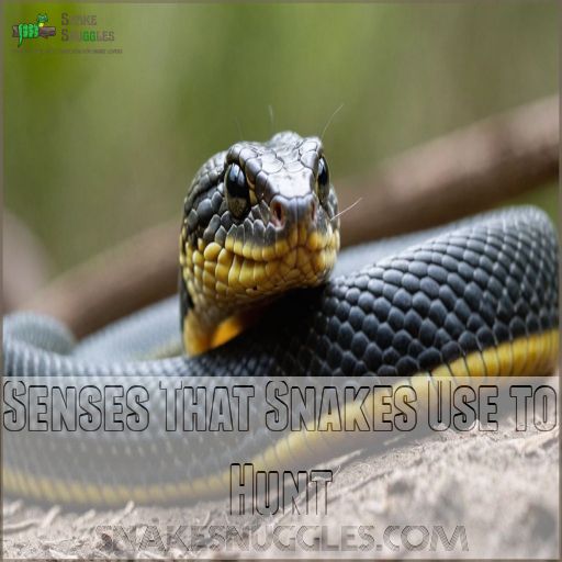 Senses That Snakes Use to Hunt