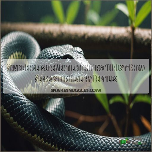 snake enclosure ventilation tips