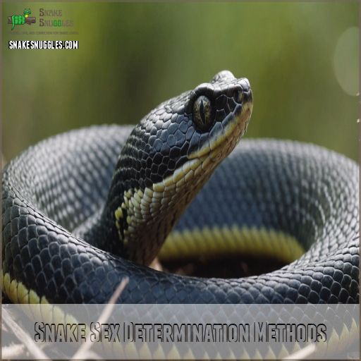 Snake Sex Determination Methods