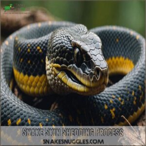 Snake Skin Shedding Process