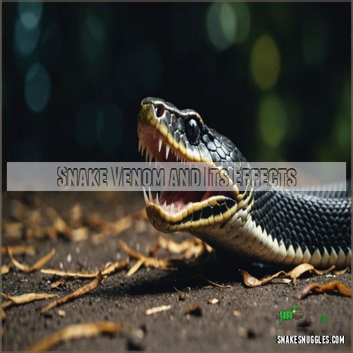 Snake Venom and Its Effects