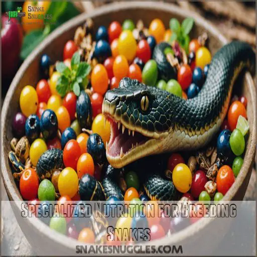 Specialized Nutrition for Breeding Snakes