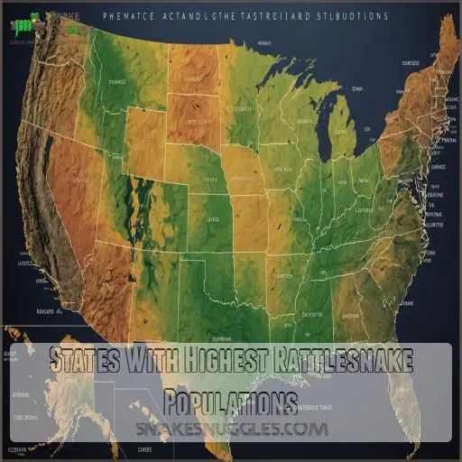 States With Highest Rattlesnake Populations