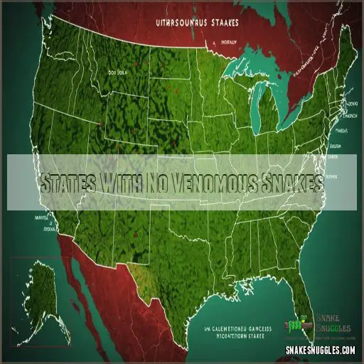 States With No Venomous Snakes