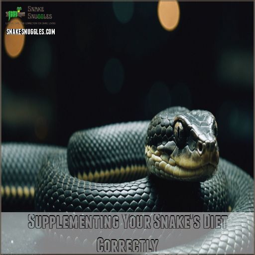 Supplementing Your Snake