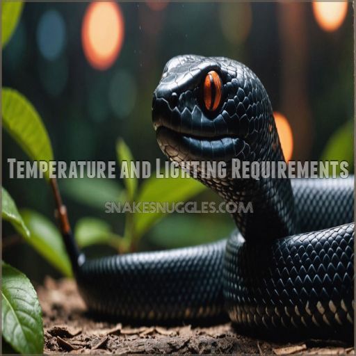 Temperature and Lighting Requirements