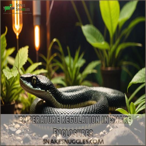 Temperature Regulation in Snake Enclosures