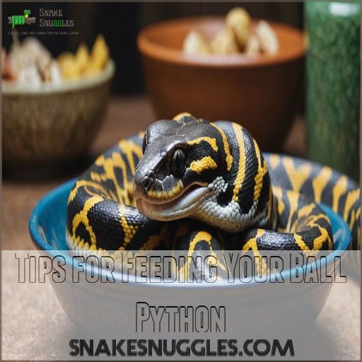 Tips for Feeding Your Ball Python