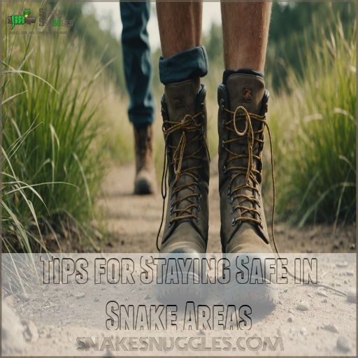 Tips for Staying Safe in Snake Areas