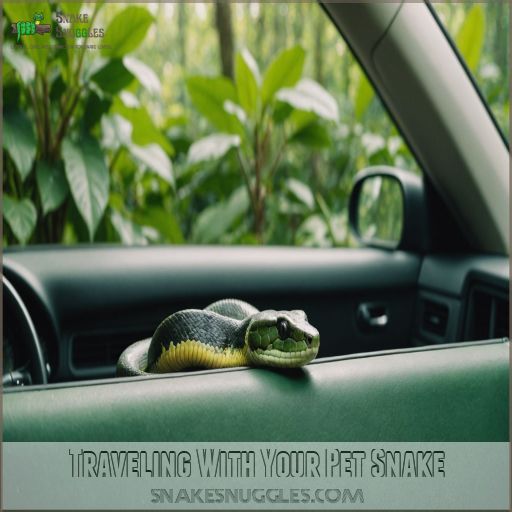 Traveling With Your Pet Snake