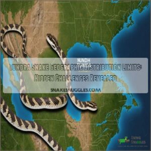 Tundra snake geographic distribution limits