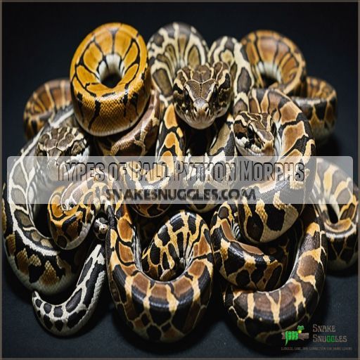 Types of Ball Python Morphs