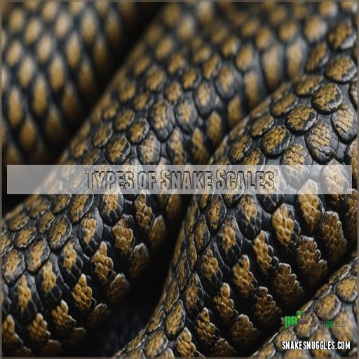 Types of Snake Scales