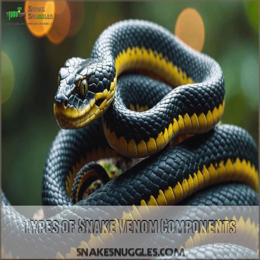 Types of Snake Venom Components