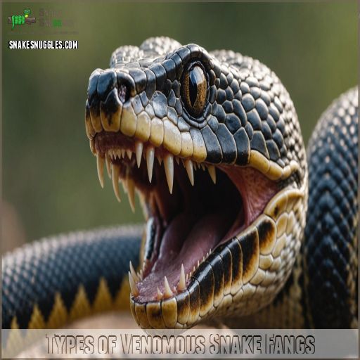 Types of Venomous Snake Fangs