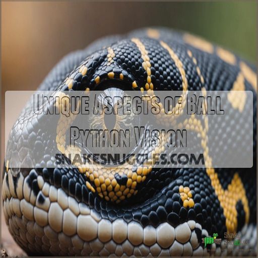 Unique Aspects of Ball Python Vision