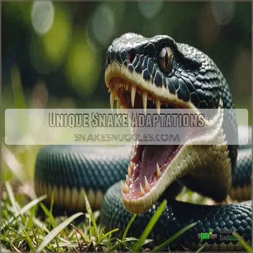 Unique Snake Adaptations