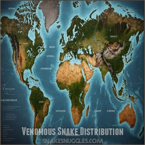 Venomous Snake Distribution