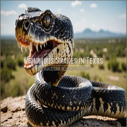 Venomous Snakes in Texas