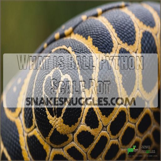 What is Ball Python Scale Rot