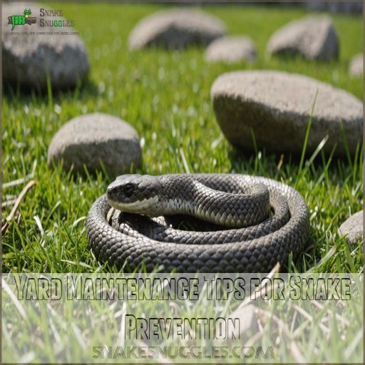 Yard Maintenance Tips for Snake Prevention