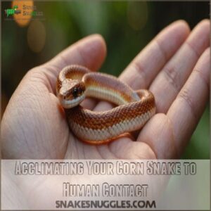 Acclimating Your Corn Snake to Human Contact