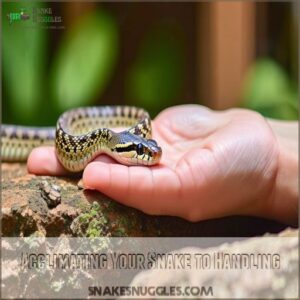 Acclimating Your Snake to Handling