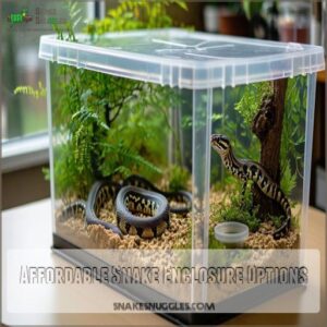 affordable snake enclosure options