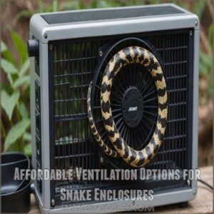 Affordable Ventilation Options for Snake Enclosures