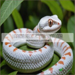 Albino Corn Snake Care Tips