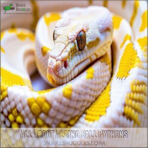 All About Albino Ball Pythons