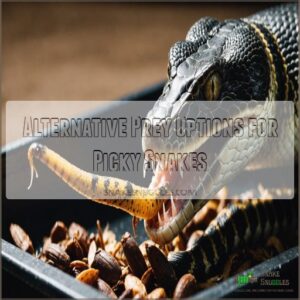 Alternative Prey Options for Picky Snakes