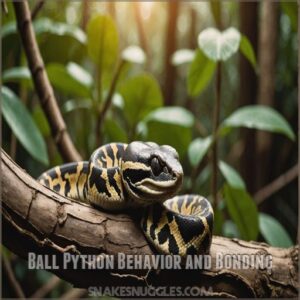 Ball Python Behavior and Bonding