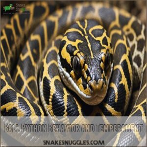 Ball Python Behavior and Temperament