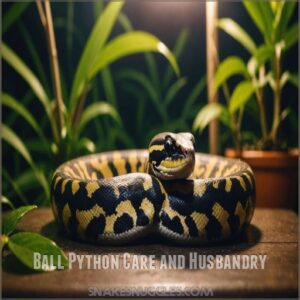 Ball Python Care and Husbandry