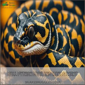 Ball Python Care and Management