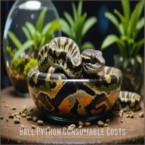 Ball Python Consumable Costs